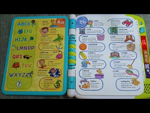 A to Z Learn With Me Dictionary Phonics and Games | Leapfrog