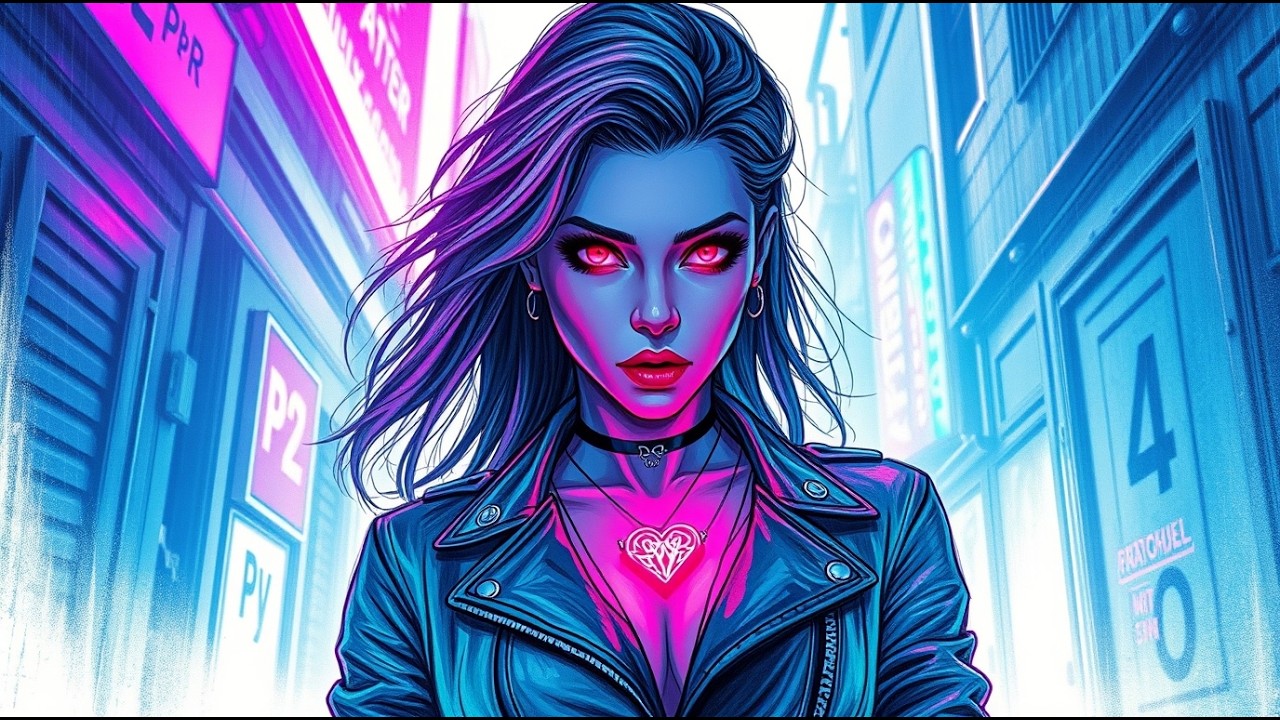 Electric Souls (Official Music Video) - Nightwave Nexus Music | Viral Synthwave