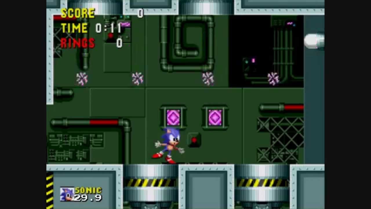 Sonic 1 Final Zone 0 Rings - YouTube