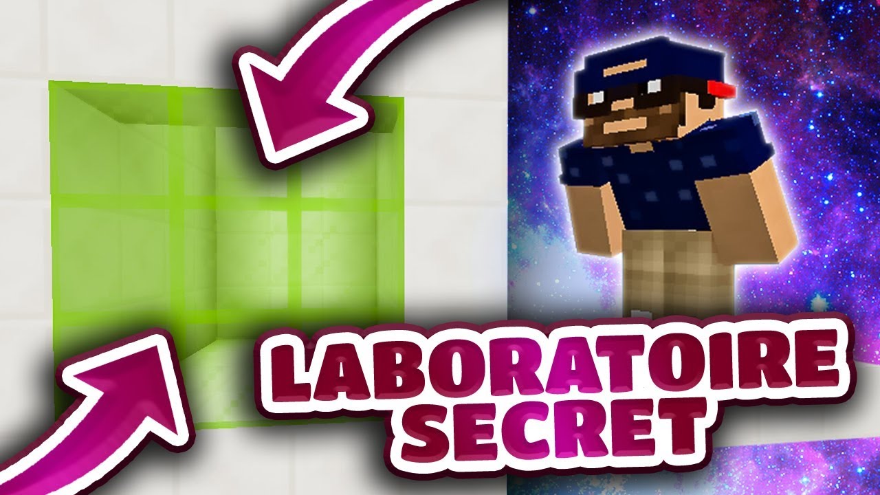 Minecraft MAIS je m'infiltre dans un labo top secret ! - YouTube