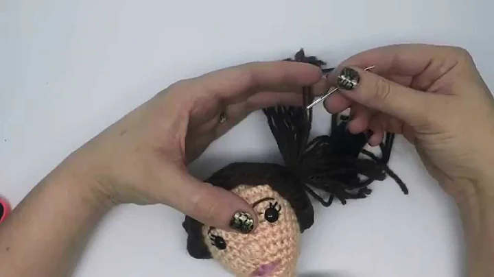 Crochet Amigurumi HAIR tutorial with CraftyisCool ...