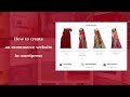 How to create an ecommerce website with wordpress free  tamil