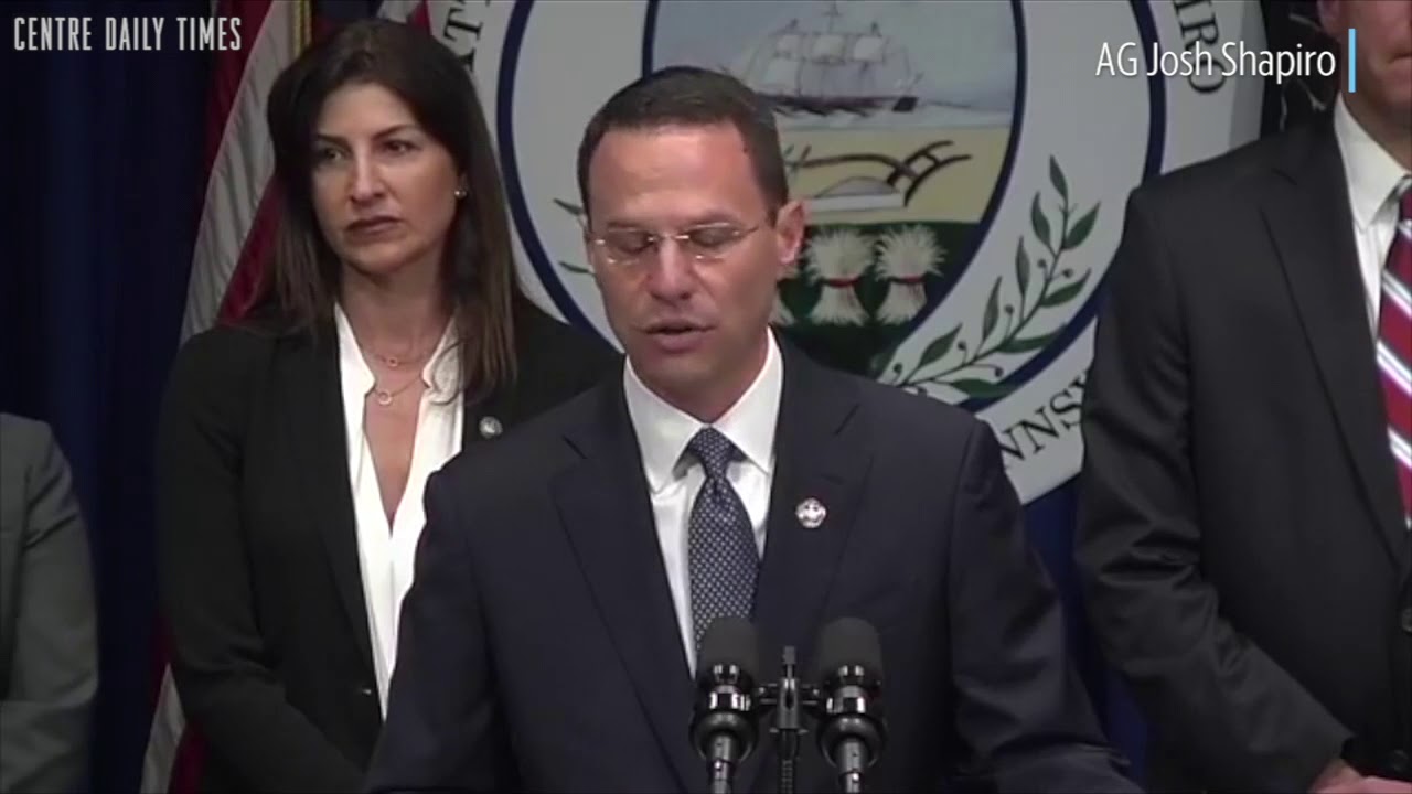 Attorney General Josh Shapiro announces grand jury report naming Pennsylvania clergy of sex abuse