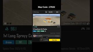 Wow Map Code : 27632 #bgmi #burst #burstspray #wowmap #drills #pubgmobile