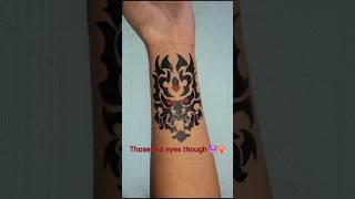 POV: You Create a Tattoo Out of Boredom 👿#shorts #youtubeshorts