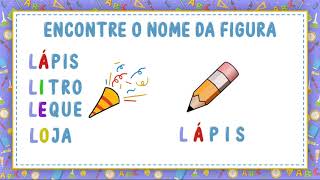Família silábica do L / LA LE LI LO LU / Aprender a ler e escrever - Vila Educativa Família silábica do L / LA LE LI LO LU / Aprender a ler e escrever - Vila Educativa