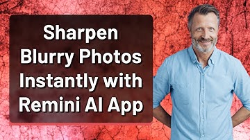 Sharpen Blurry Photos Instantly with Remini AI App