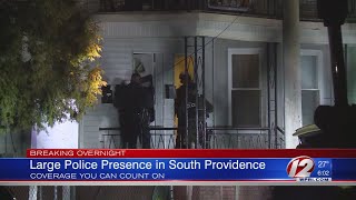 Large police presence in Providence neighborhood