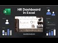 Human Resource Management Excel Dashboard | Video Tutorial 2/2