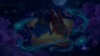 NO ADS Deep Sleep Fast with Bluey & Bingo 🌙  Soft Piano Music on a Magical Star Night screenshot 5