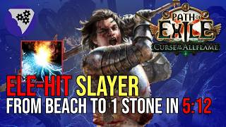 [PoE 3.29] Elemental Hit Slayer Leaguestart Run (personal Record AGAIN)