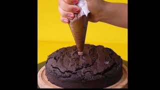 Satisfying chocolate cake video ...