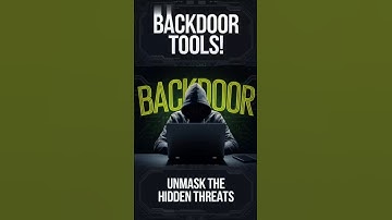 Backdoor Tools in Cybersecurity #ytshorts #shorts