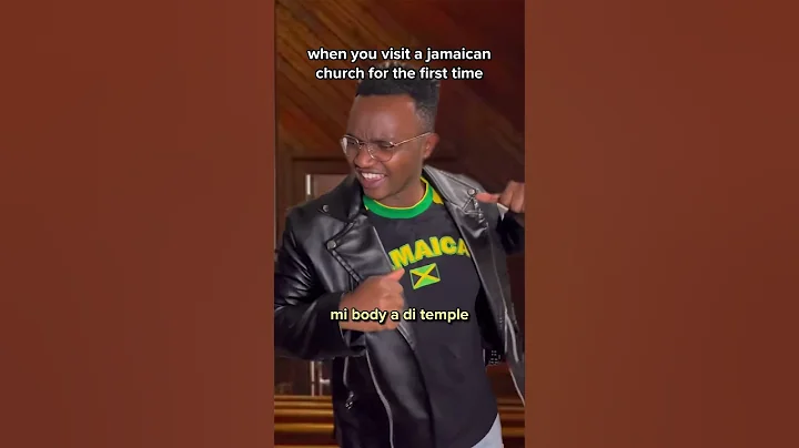 when you visit a Jamaican church for the first tim...