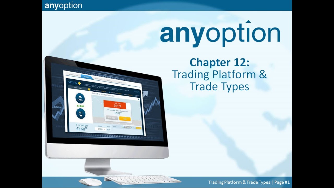 Lesson 12 - anyoption's Trading Patform