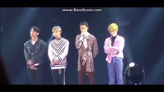 [ENG SUB ]ENDING MOMENT   SHINEE FEELING  CONCERT JAPAN 2018