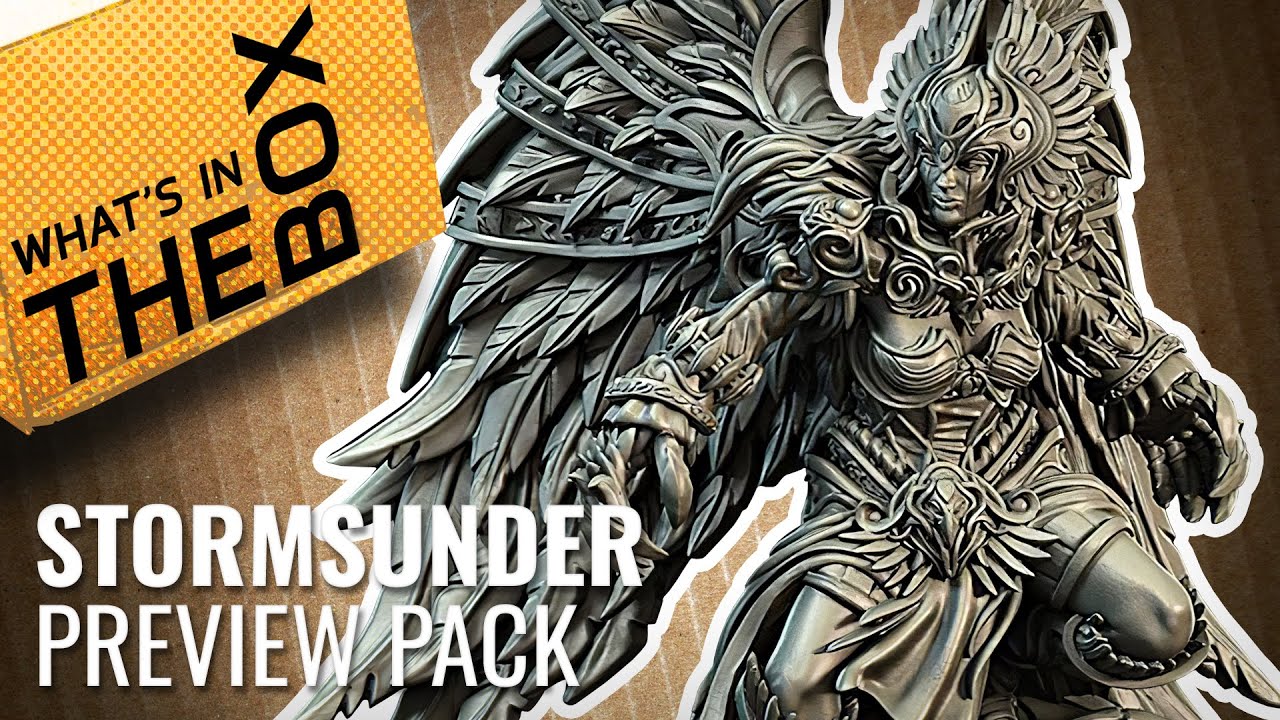 Unboxing: Stormsunder - Heirs Of Ruin Preview Pack | Lazy Squire Games