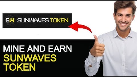 How to Mine Sunwaves Token (EASY!!)