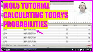 MQL5 TUTORIAL - PLATIN SYSTEM - HOW TO CALCULATE TODAYS PROBABILITIES Net Worth