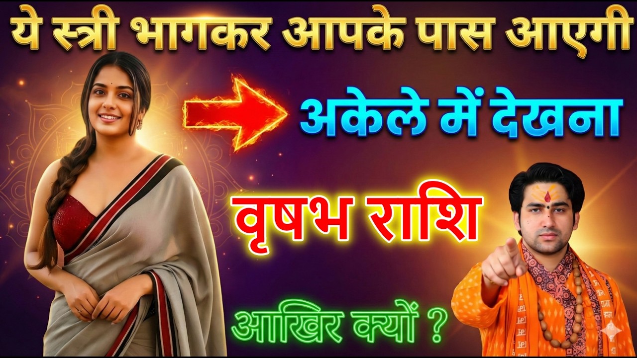 वृषभ राशि यह स्त्री अपने घर से भागकर आपके पास आएगी
