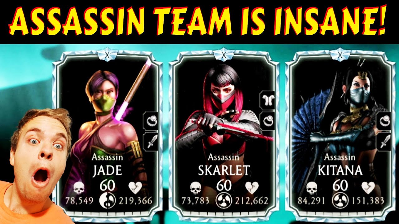 MK Mobile. Is Assassin Team Still Good in 2021? Assassin Jade is Still INSANE!
