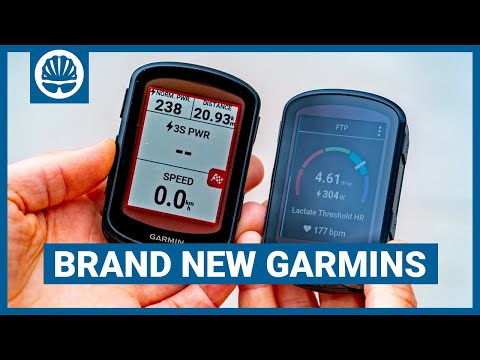 Video: Garmin menghadirkan dua komputer baru ke pasar dan memperbarui radar Varia