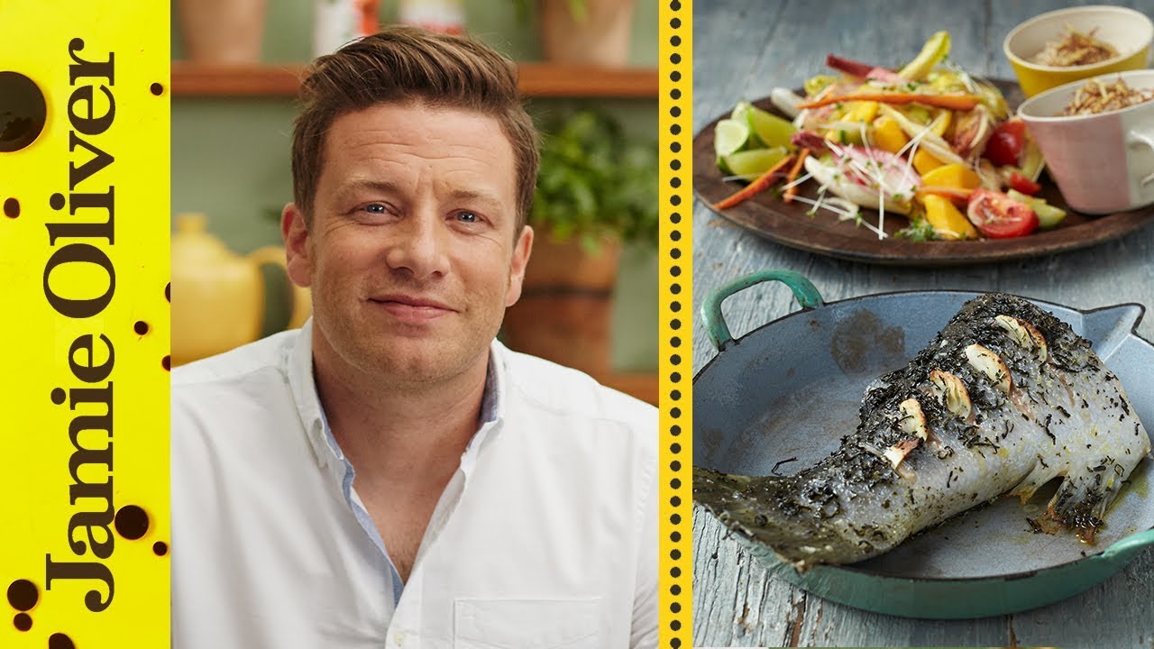 Roasted Salmon with Green Tea | Jamie Oliver