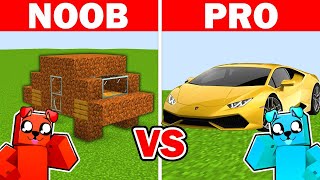 NOOB vs PRO: Epickie AUTA w Minecraft 🚘