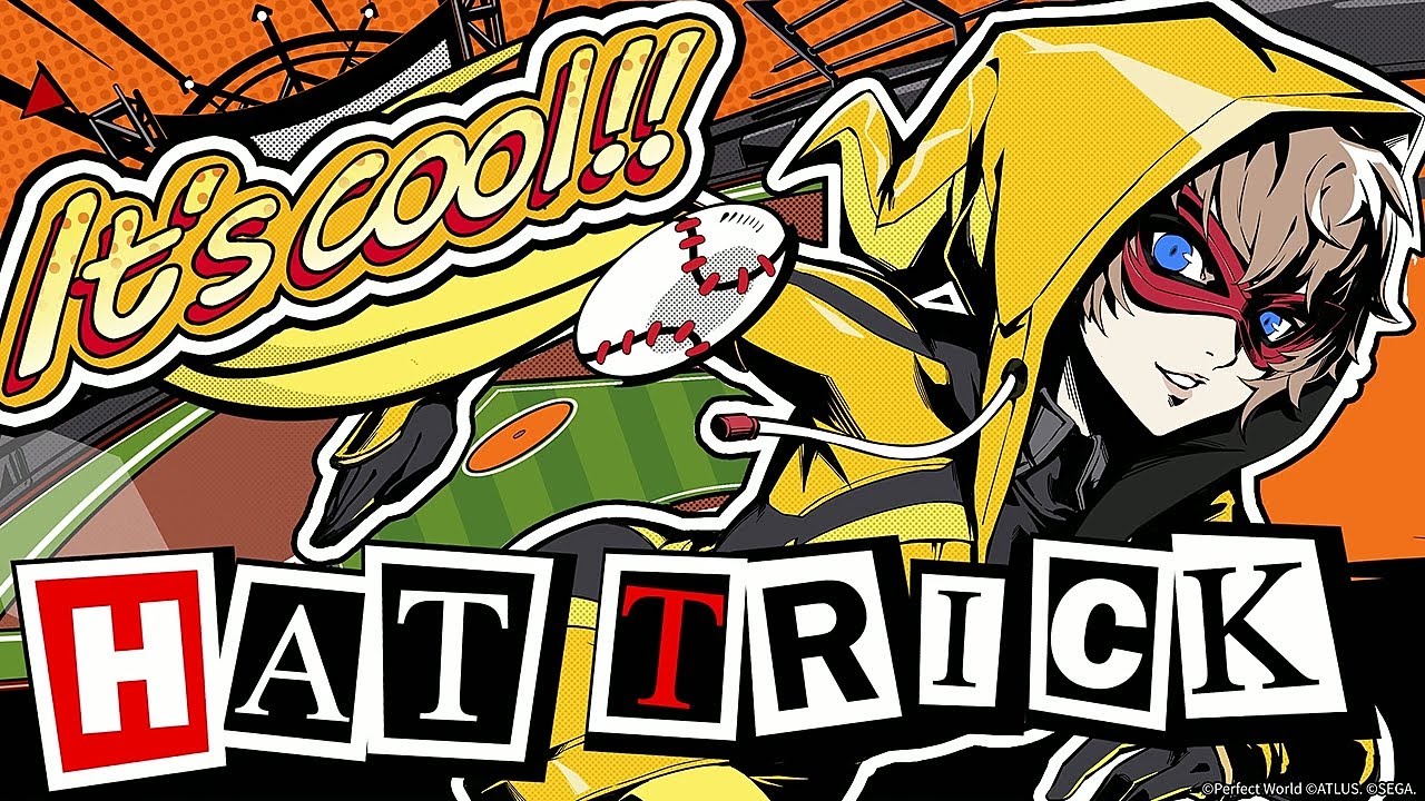 P5X [HAT TRICK]-DARTSLIVE AWARD MOVIE ダーツライブカード P5R