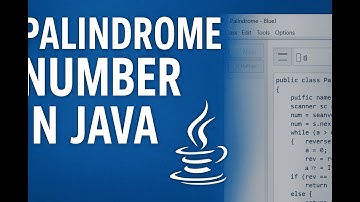 Java Program to Check Palindrome Number | Explained Step by Step