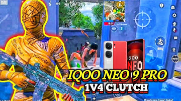 "iQOO Neo 9 Pro 🔥 1v3/1v4 Clutch Moments | BGMI"