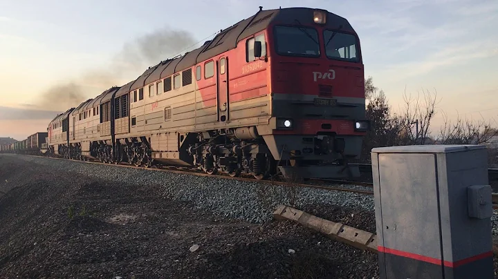 Тепловоз 3ТЭ116У-013 | Перегон Цна – Рада