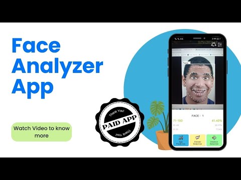Face Analyzer | Age, gender, and emotion detection android app (𝗣𝗔𝗜𝗗 𝗔𝗣𝗣) | FYP for CSE