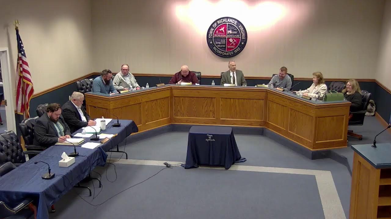 Town of Richlands January 2026 Town Council Meeting 2