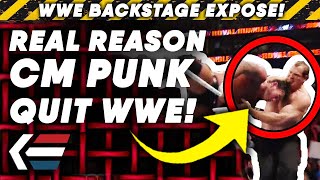 Real Reason Cm Punk Quit Wwe Wwe Backstage Exposé