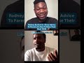 Rodney Buford Jr. Gives Advice To Parents On How To Raise Their Deaf Child