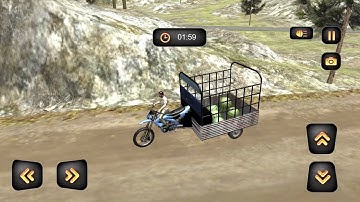 Off-Road Tuk Tuk Auto Rickshaw Food Truck - Gameplay #1 (iOS/Android)