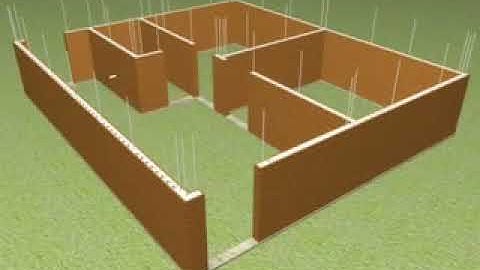 How to build house with clay interlocking lego bricks