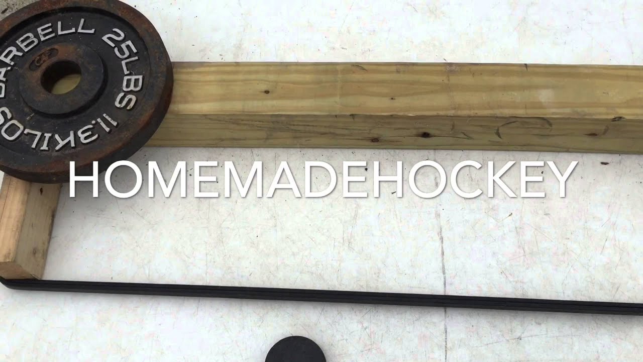 HomeMade Hockey Passer YouTube