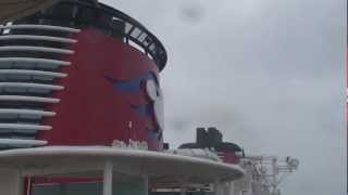 "Disney Fantasy" Ship's Horn and General Emergency Alarm