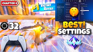 The Best Controller Settings for AIMBOT🎯🎮in ( CHAPTER 6 ) for Reload &amp; Ranked (PS4/PS5/Xbox/PC)