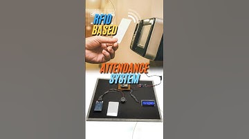 RFID Based Attendance System using ESP32  #arduino #shorts