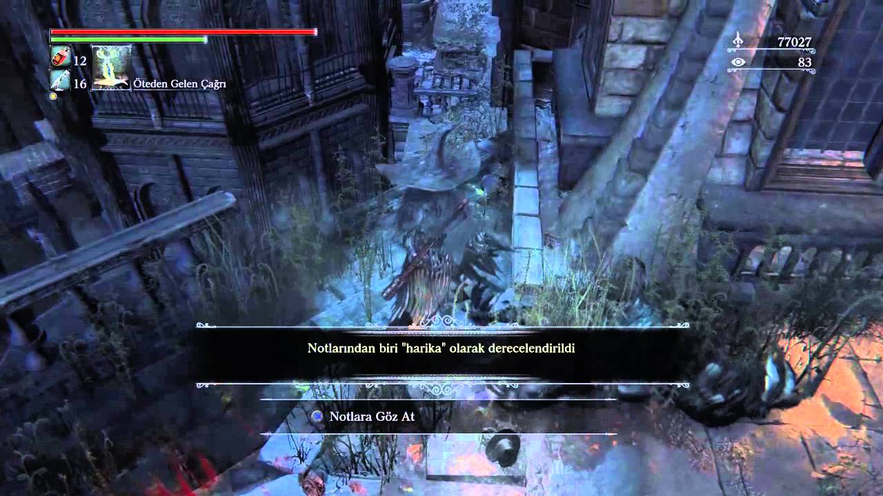 Bloodborne Charred Hunter set location YouTube