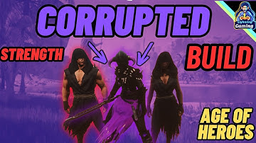 Conan exiles age of heroes OP Strength corruption build!!