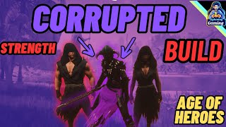 Conan exiles age of heroes OP Strength corruption build!!