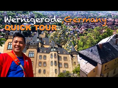 TRAVEL VLOG: WERNIGERODE (HARZ GERMANY) QUICK TOUR | WERNIGERODE CASTLE | TIMBER FRAMED HOUSES