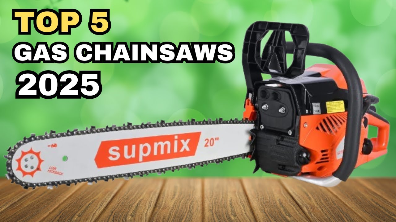 Top 4 Best Gas Powered Chainsaw of 2025 - YouTube