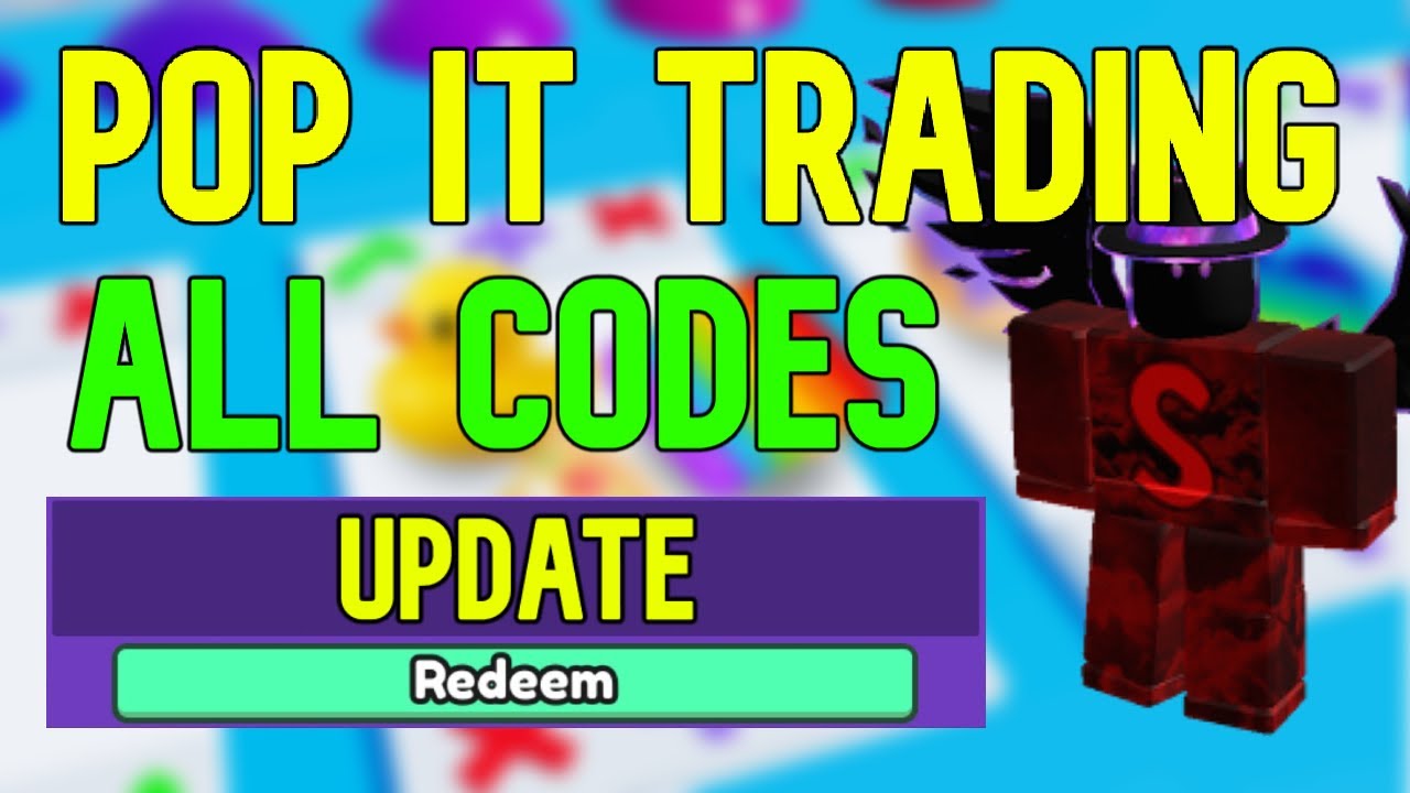 ALL Pop It Trading CODES | Roblox Pop It Trading Codes (June 2023)