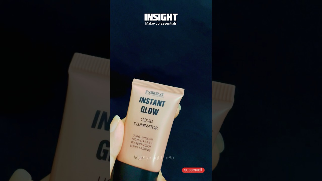 Instant Radiance! Insight Instant Glow Liquid illuminator Review #makeupreview #beautytrends #india