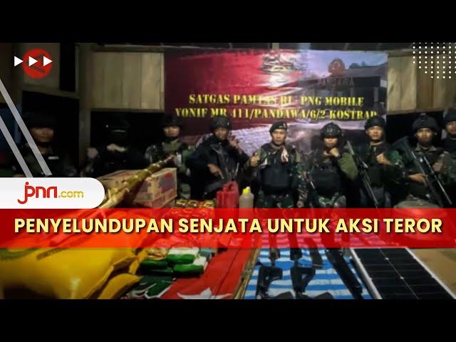 TNI Sikat Penyelundup Senjata Api untuk KKB Papua
